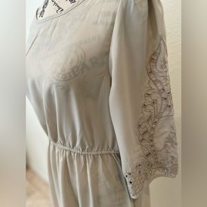 H&M cream summer dress
